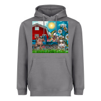 Storm happy easter Heavyweight Hoodie - CowhideDigitalArt