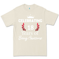 Bone 18 years of being awesome, 18 year old birthday gi Premium Tee - tuanDangUi