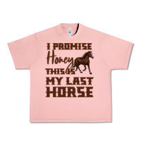 Salmon I Promise Honey This Is My Last Horse Urban Heavy Tee - Bettercallsaul