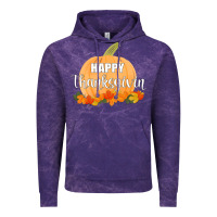 Cloud Purple Happy Thanksgiving Vintage Hoodie - Bettercallsaul