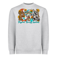 Heather Grey physical therapy assistant olivia Heavyweight Sweatshirt - OliviaCreatesArt