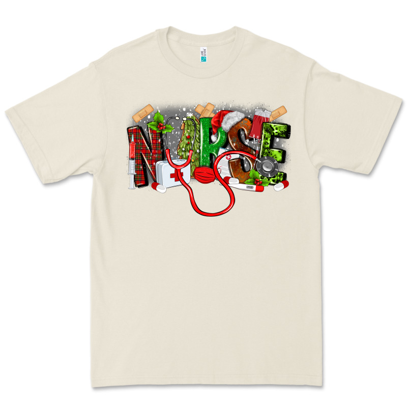 Nurse Christmas Premium Tee by MaliasSmallBusiness | Teevron