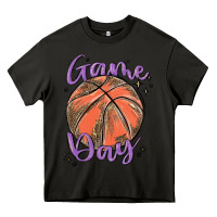 Asphalt game day Heavy Core Tee - MaliasSmallBusiness