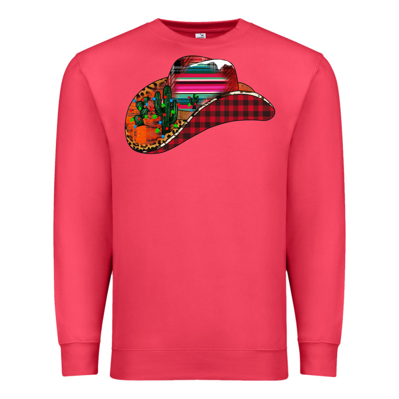 Christmas Cowboy Premium Sweatshirt by CowhideDigitalArt | Teevron
