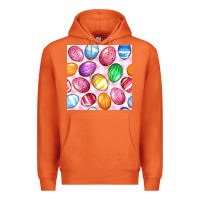 Carrot Easter Eggs Seamless Pattern Premium Hoodie - BundleAndBundleShop