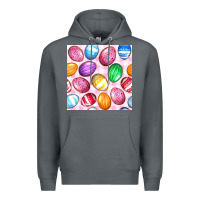 Rock Easter Eggs Seamless Pattern Premium Hoodie - BundleAndBundleShop