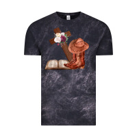 Cloud Black Boots with Bible and cross Vintage Tee - Bettercallsaul