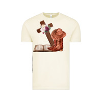 Vintage Arctic Boots with Bible and cross Vintage Tee - Bettercallsaul