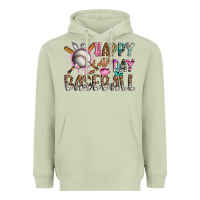 Matcha happy easter day baseball Heavyweight Hoodie - CowhideDigitalArt