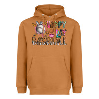 Meerkat happy easter day baseball Heavyweight Hoodie - CowhideDigitalArt