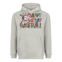 Moon Dust happy easter day baseball Heavyweight Hoodie - CowhideDigitalArt
