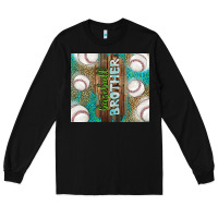 Black baseball brother Long Sleeve Tee - TumblerDesignByShophia