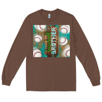 Chestnut baseball brother Long Sleeve Tee - TumblerDesignByShophia