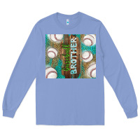 Colony Blue baseball brother Long Sleeve Tee - TumblerDesignByShophia