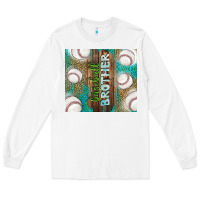 White baseball brother Long Sleeve Tee - TumblerDesignByShophia