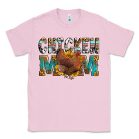 Bubblegum Pink chicken mom Classic Tee - LillyAllenDesigns