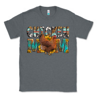 Charcoal Heather chicken mom Classic Tee - LillyAllenDesigns