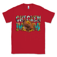 Red chicken mom Classic Tee - LillyAllenDesigns