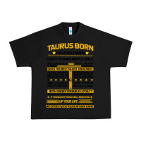 Black TAURUS FACTS Urban Heavy Tee - Bettercallsaul