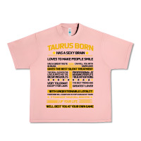 Salmon TAURUS FACTS Urban Heavy Tee - Bettercallsaul