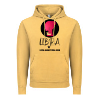 Vintage Mustard Libra Zodiac Sign Horoscope Birth Gift Girl Vintage Hoodie - Bettercallsaul
