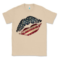 Mushroom Vintage American Flag Lips Classic Tee - Bettercallsaul