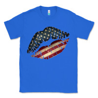 True Royal Vintage American Flag Lips Classic Tee - Bettercallsaul