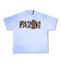 Grape Ice faith cross Urban Heavy Tee - JahusDesignShop
