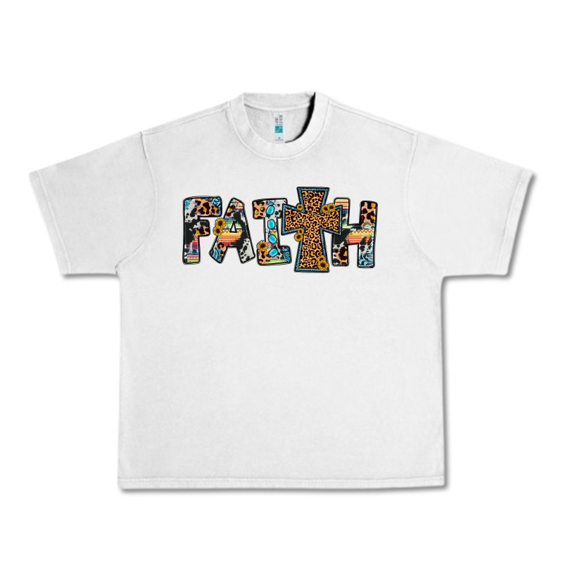 Faith Cross Urban Heavy Tee by JahusDesignShop | Teevron