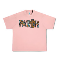 Salmon faith cross Urban Heavy Tee - JahusDesignShop