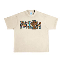 Sandshell faith cross Urban Heavy Tee - JahusDesignShop