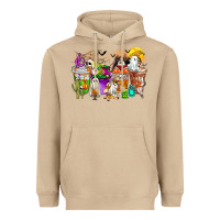 Mushroom Halloween Western Boo Coffee Cups Heavyweight Hoodie - CowhideDigitalArt