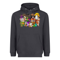 Smoke Halloween Western Boo Coffee Cups Heavyweight Hoodie - CowhideDigitalArt