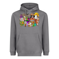 Storm Halloween Western Boo Coffee Cups Heavyweight Hoodie - CowhideDigitalArt