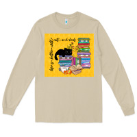 Mushroom life is better with cats and books Long Sleeve Tee - TumblerDesignByShophia