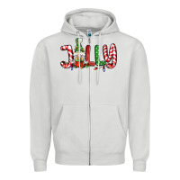 Dove Grey jolly gnome Zipper Hoodie - BundleAndBundleShop