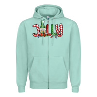 Seafoam jolly gnome Zipper Hoodie - BundleAndBundleShop