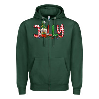 Sports Green jolly gnome Zipper Hoodie - BundleAndBundleShop
