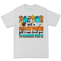 Dove Grey Pastor not a miracle worker Premium Tee - MaliasSmallBusiness