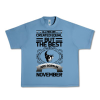 Pebble Blue NOVEMBER Urban Heavy Tee - Bettercallsaul