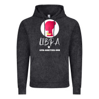 Vintage Black Libra Zodiac Sign Horoscope Birth Gift Girl Vintage Hoodie - Bettercallsaul