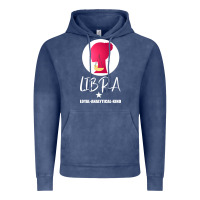 Vintage Denim Libra Zodiac Sign Horoscope Birth Gift Girl Vintage Hoodie - Bettercallsaul