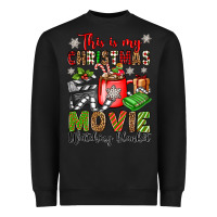 Black this is my christmas movie watching blanket Heavyweight Sweatshirt - OliviaCreatesArt