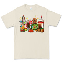 Bone Christmas coffee cups with Poodle Premium Tee - RanaPortraitStore