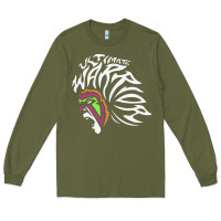 Army Green ultimate warrior Long Sleeve Tee - tuanDangUi