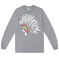 Heather Grey ultimate warrior Long Sleeve Tee - tuanDangUi