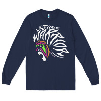 Navy ultimate warrior Long Sleeve Tee - tuanDangUi