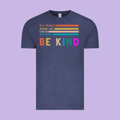 Be Kind Vintage Tee Designed By Bettercallsaul