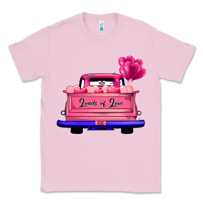 Loads Of Love Valentine's Day Truck Classic Tee by Bettercallsaul | Teevron