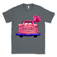 Charcoal Heather Loads Of Love Valentine's Day Truck Classic Tee - Bettercallsaul